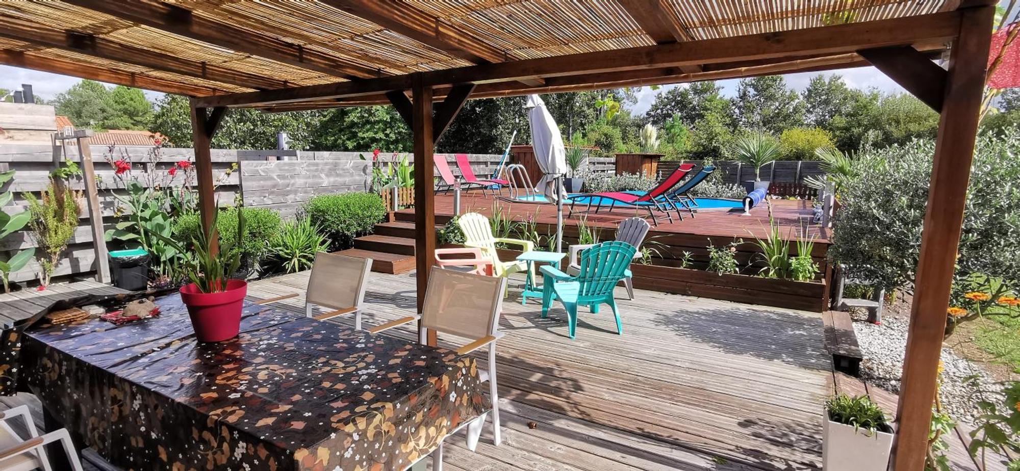 Maison & Piscine Prives,Plages Ocean Et Lac A 10 Kms Linxe Exterior photo